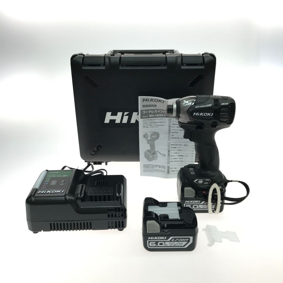 $$ HiKOKI ハイコーキ インパクトドライバ WH14DDL2 ブラック