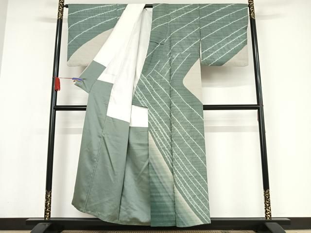 平和屋着物●訪問着　絞り　流線文　正絹　逸品　AAAX0009np 平和屋着物○訪問着 絞り 流線文 正絹 逸品 AAAX0009np - メルカリ