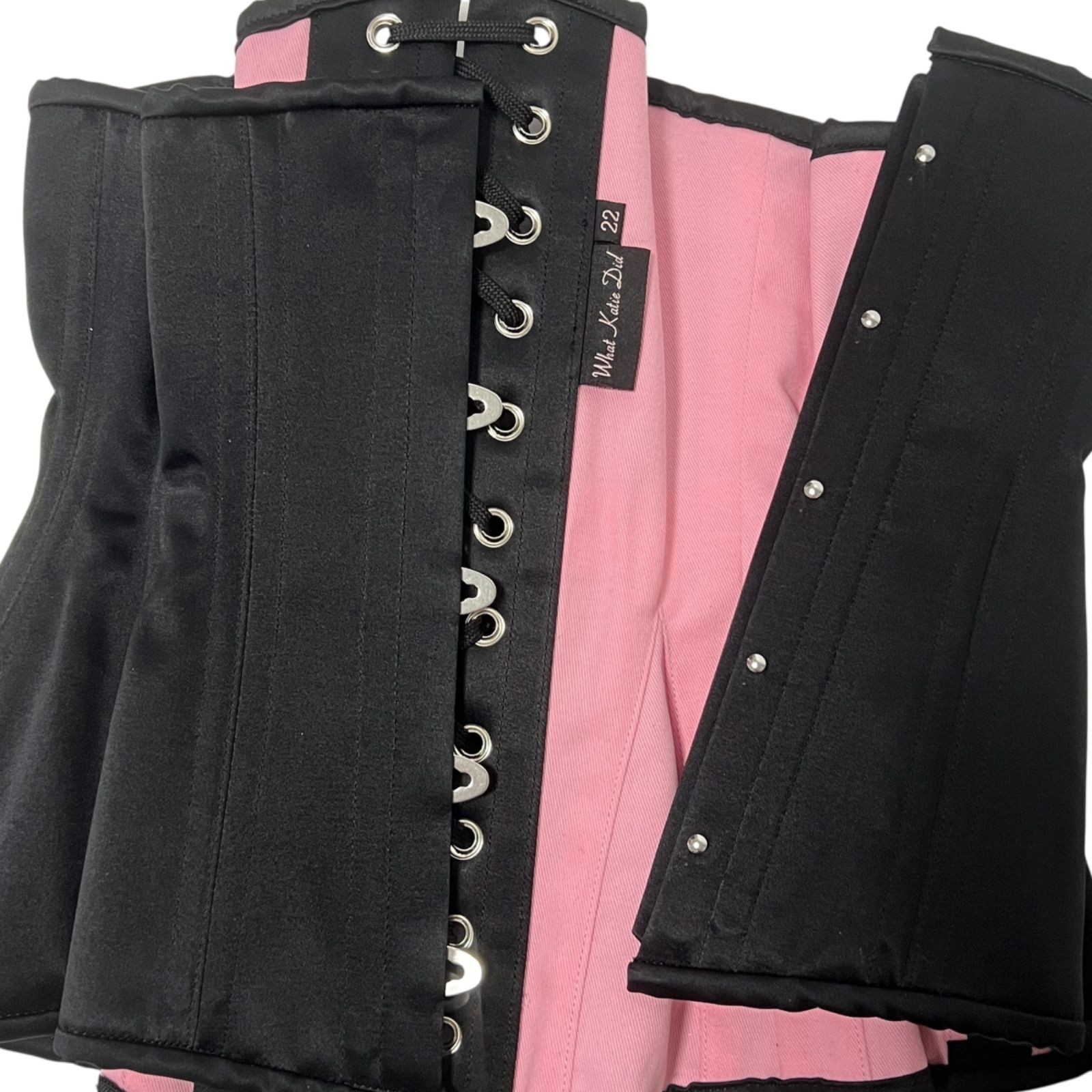 WHAT KATIE DID】正統派アンダーバストコルセット 22inch＊MORTICIA