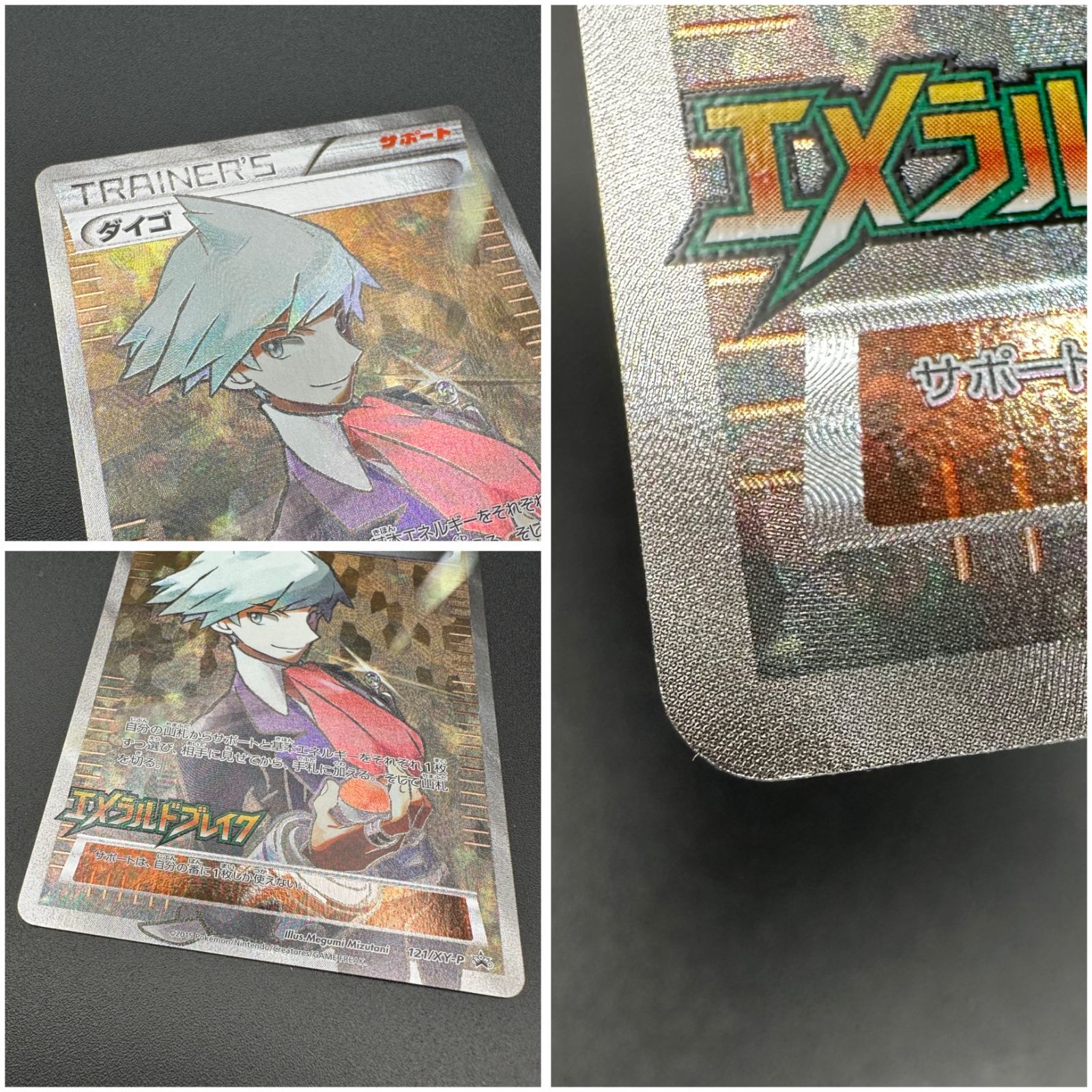 城東56-041】 ポケモンカード ダイゴ SR エメラルドブレイク P