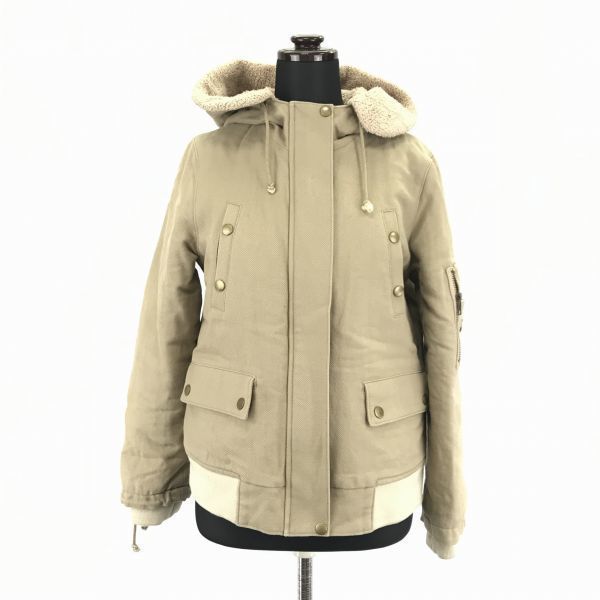 Deuxieme Classe ドゥーズィエムクラス ブルゾン ベージュ 美品 ドゥーズィエムクラス フルジップブルゾン ベージュの通販はau PAY