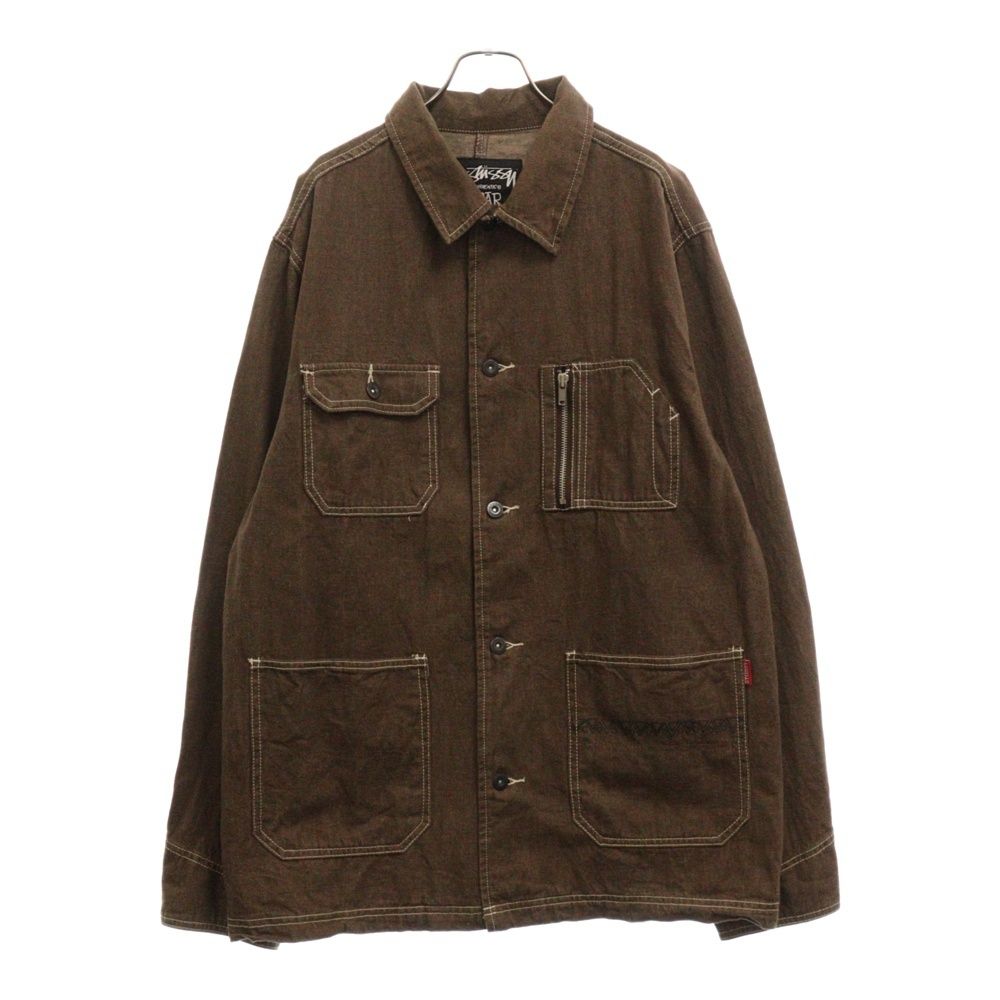 メンズ stussy ステューシー カバーオール ジャケット