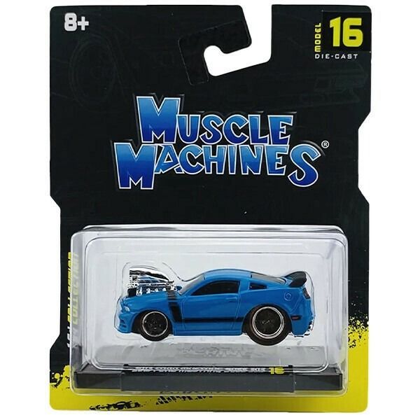 Muscle Machines 1:64 2013 Ford Mustang Boss 302 フォード