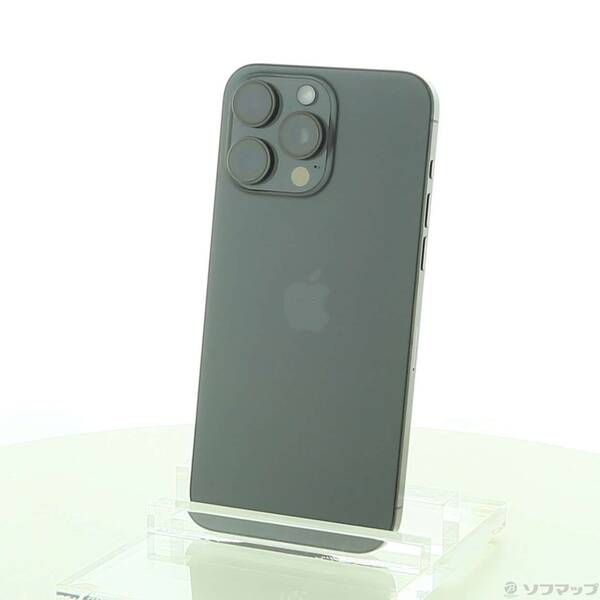 中古品〕 iPhone15 Pro Max 512GB ブラックチタニウム MU6U3J／A