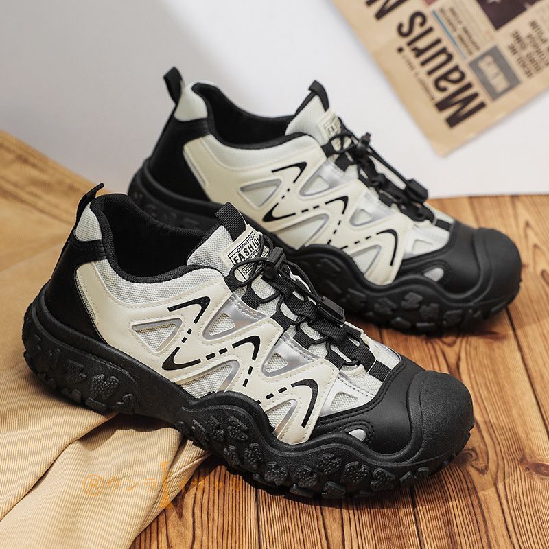 登山シューズ スニーカー メンズ　ランニングシューズ メンズ カジュアルシューズ　靴 レースアップ かっこいい 幅広 おしゃれ 滑り防止 撥水加工 仕事靴 革靴 かっこいい yvtk850