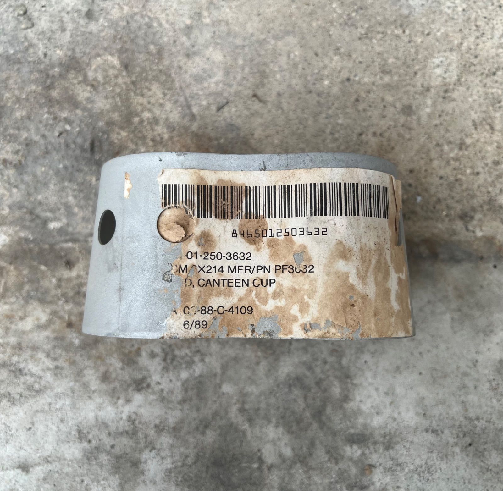 米軍実物 キャンティーンカップ用スタンド＋キャンティーンカップ