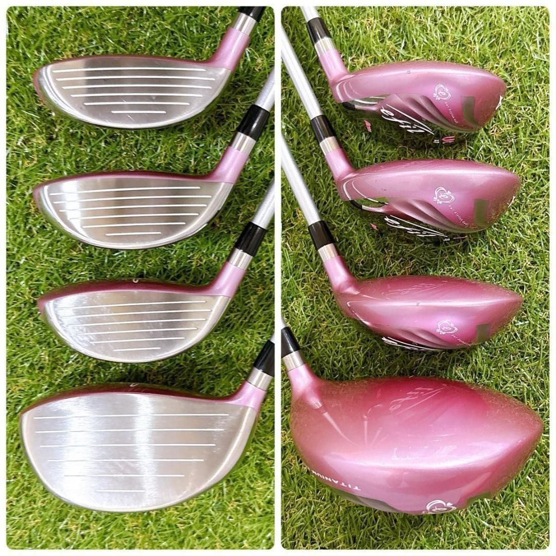ミズノ エフィール レディースゴルフセット 初心者 キャロウェイ未使用バッグ付 ミズノ エフィール レディースゴルフセット 初心者 キャロウェイ