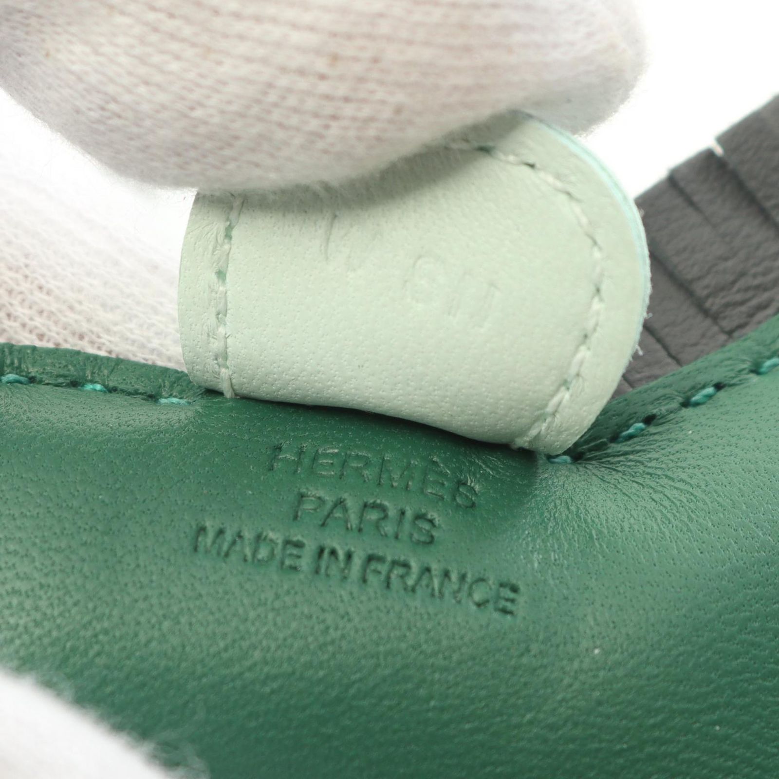 エルメス HERMES チャーム ロデオPM ヴェールモワイヤン アルドワーズ  