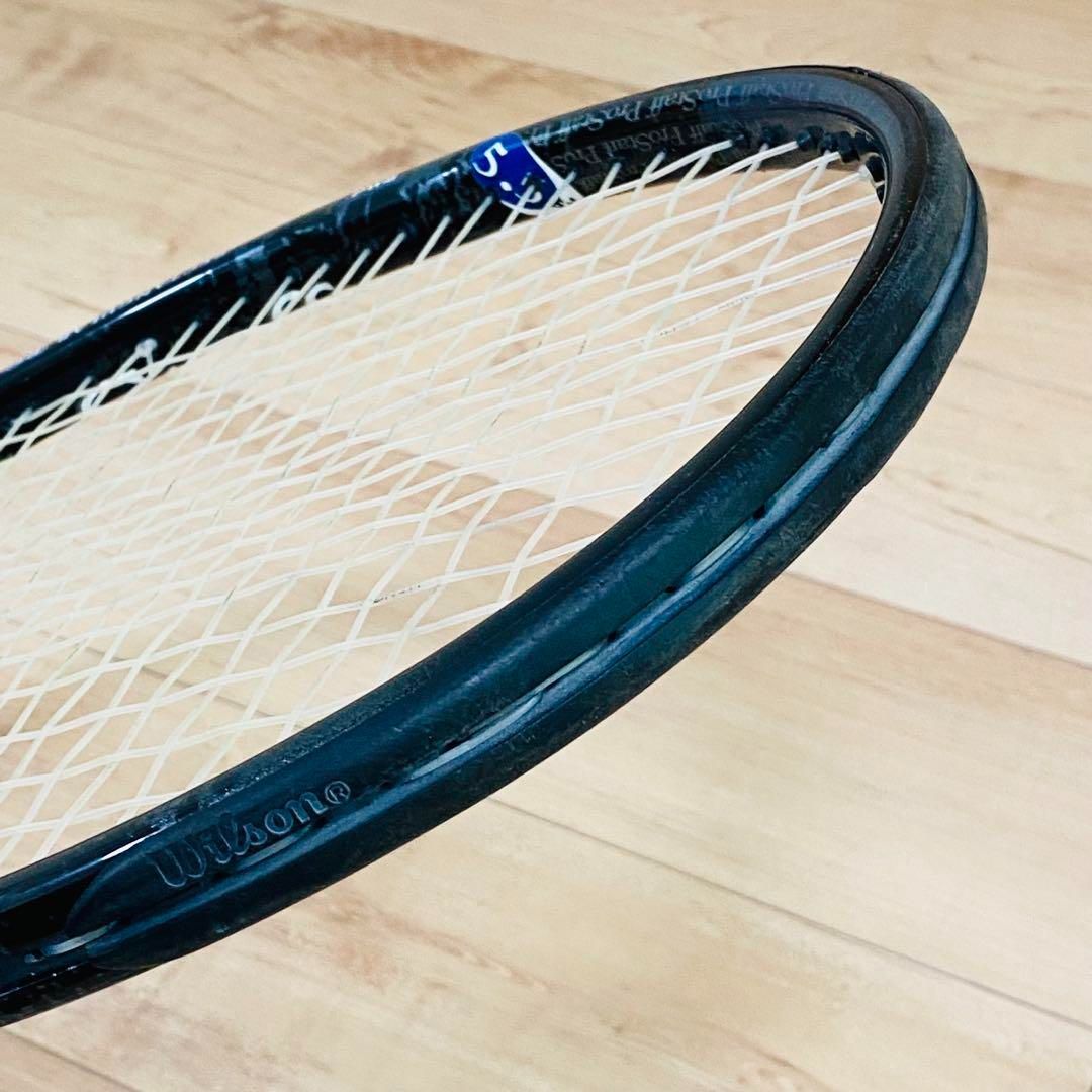 ★激レア良品★テニスの王子様 切原赤也モデル ウィルソン プロスタッフ5.5 ☆激レア良品☆テニスの王子様 切原赤也モデル ウィルソン プロ