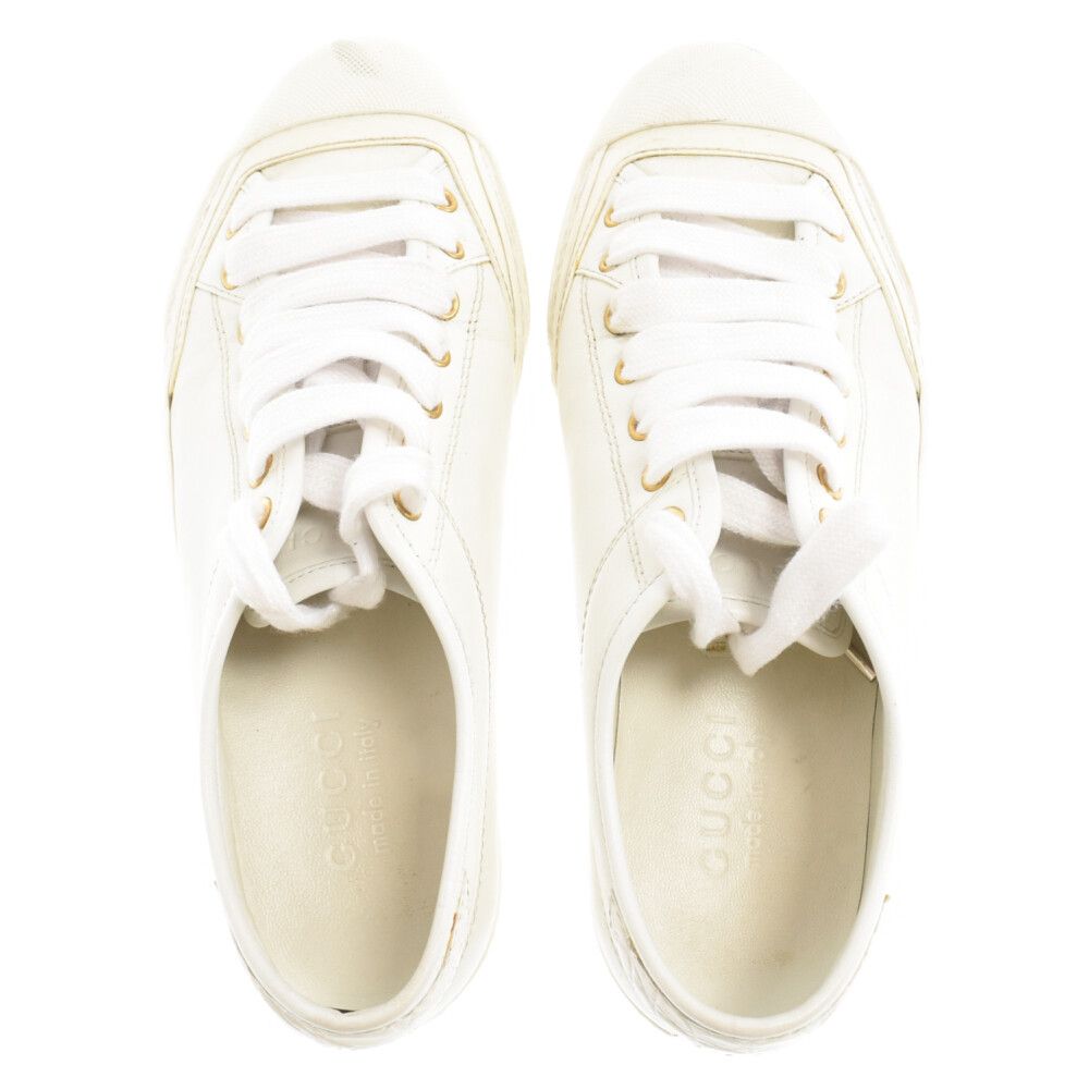 GUCCI (グッチ) Canvas Lace-up Sneakers キャンバス ローカット