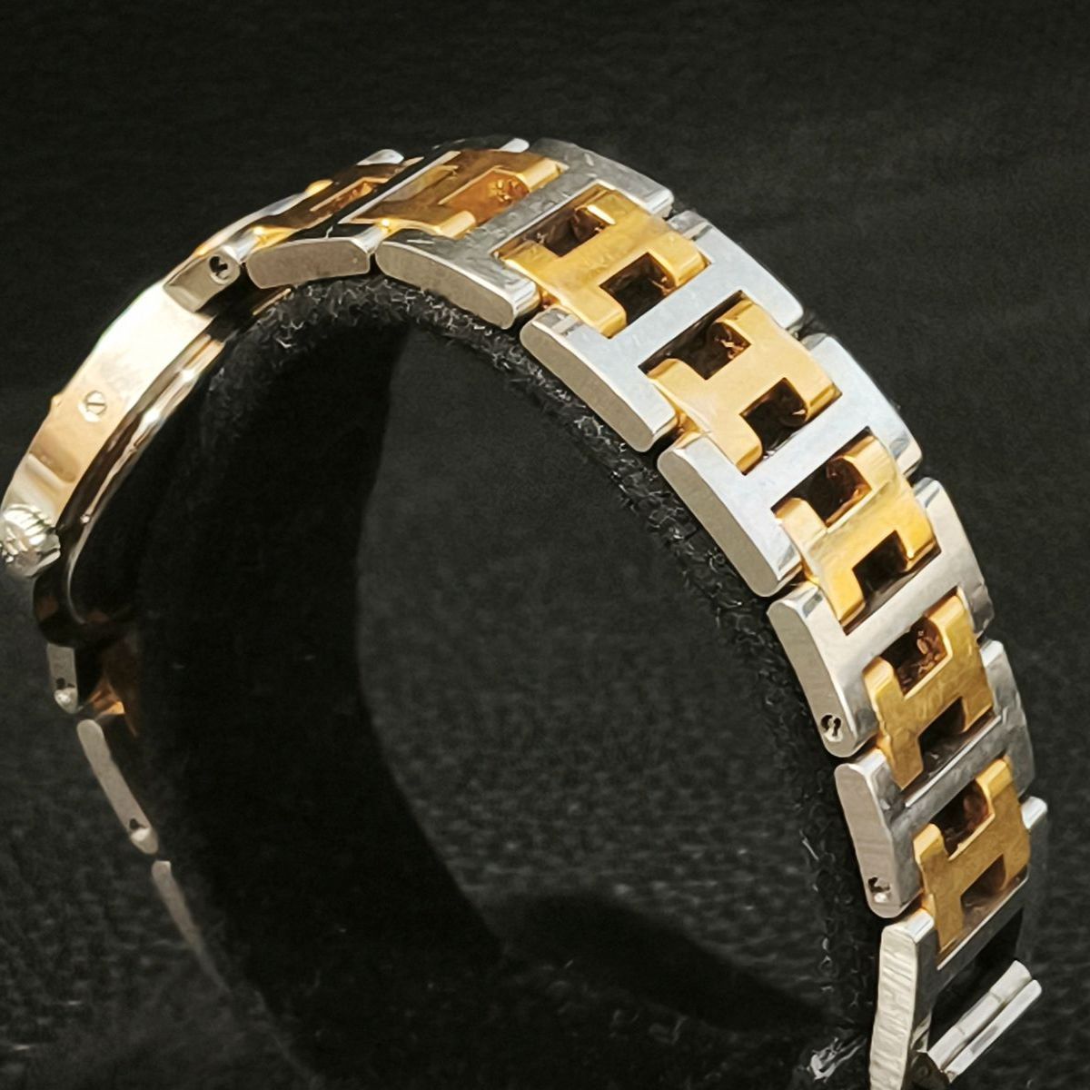稼働品 1981年 廃盤希少】エルメス HERMES クリッパー ボーイズ 腕時計 
