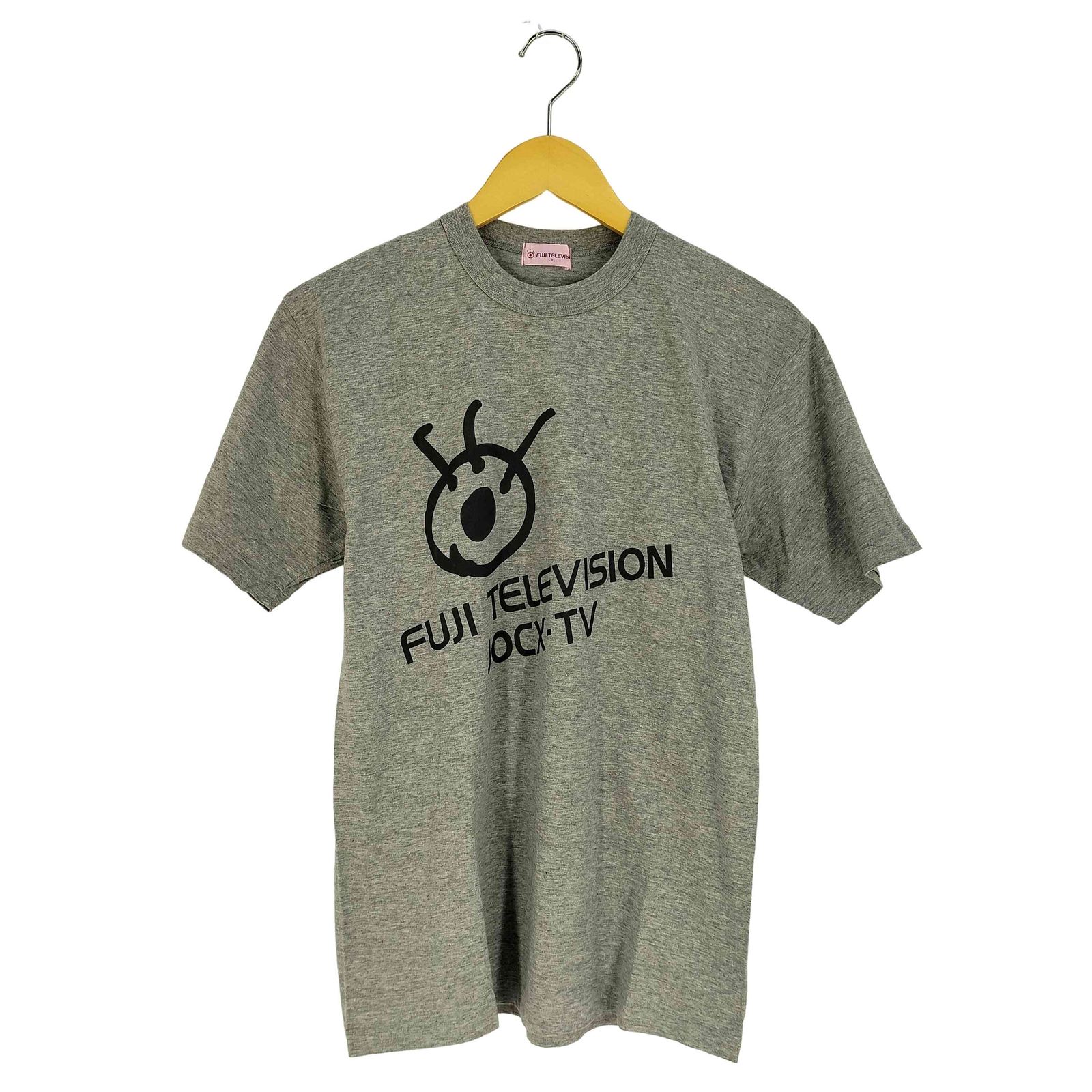 ユーズドフルギ USED古着 90s シングルステッチ 企業プリント クルーネック Tシャツ メンズ FREE 