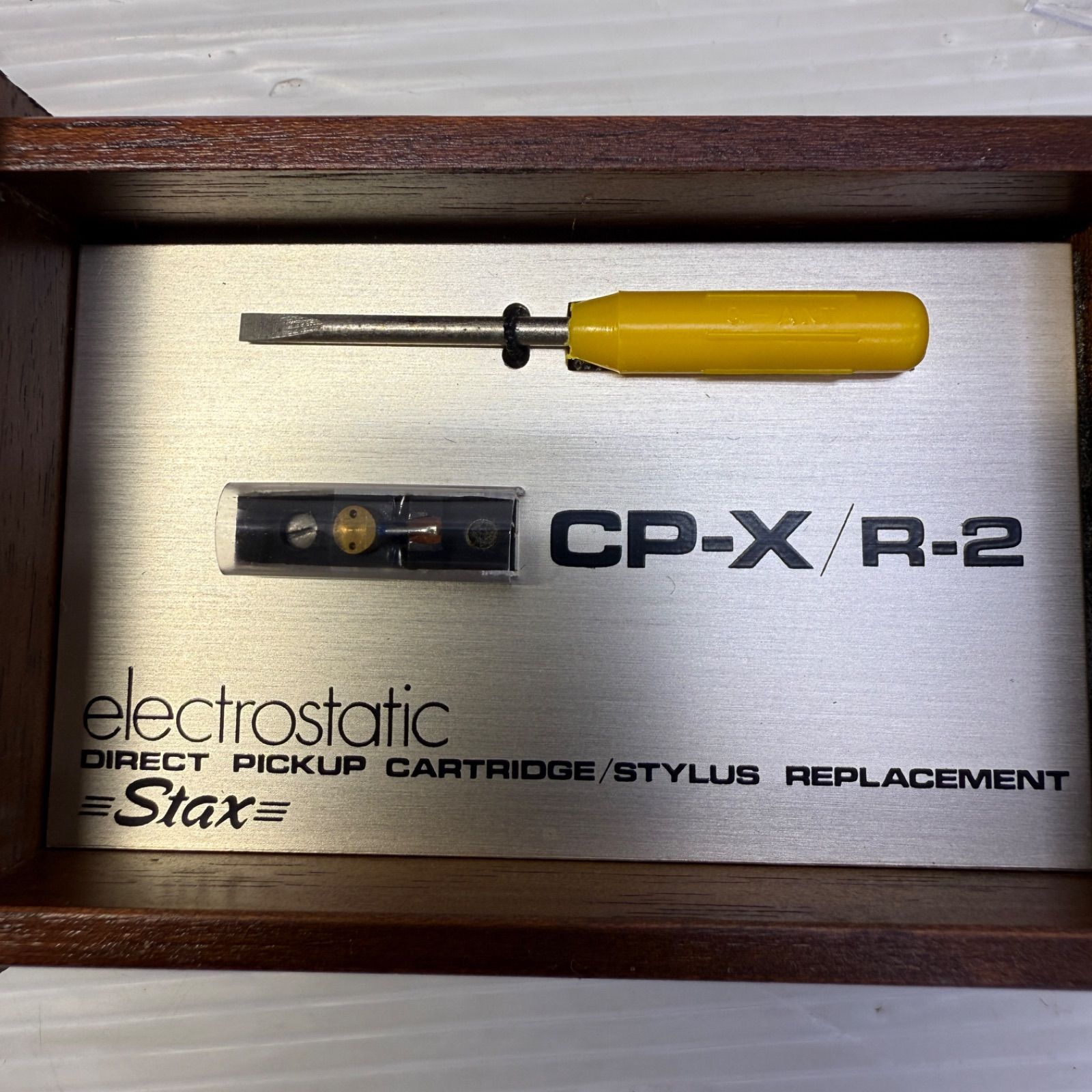 スタックス stax CP-X R-2 カートリッジ オーディオ機器