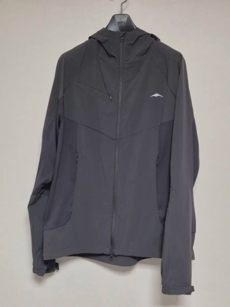 クワイエットウェア 分割 メッシュ ジャケット L ダークグレー