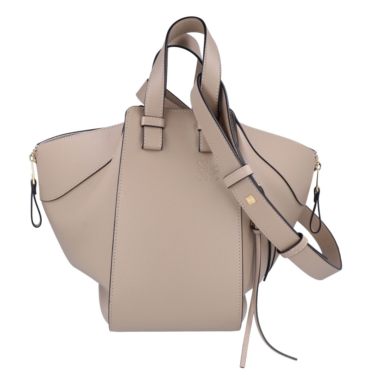 LOEWE】 ロエべ ハンモック スモール 387.30.S35 サンド ベージュ 