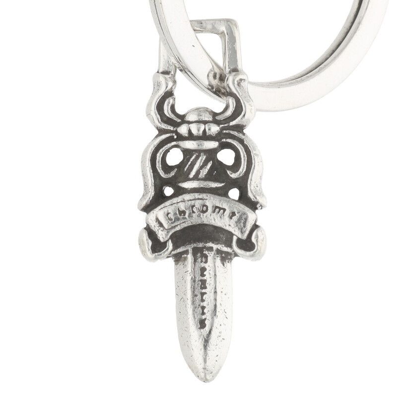 クロムハーツ CLIP NO2 BALL 3D/#2クロスボール シルバーキーチェーン