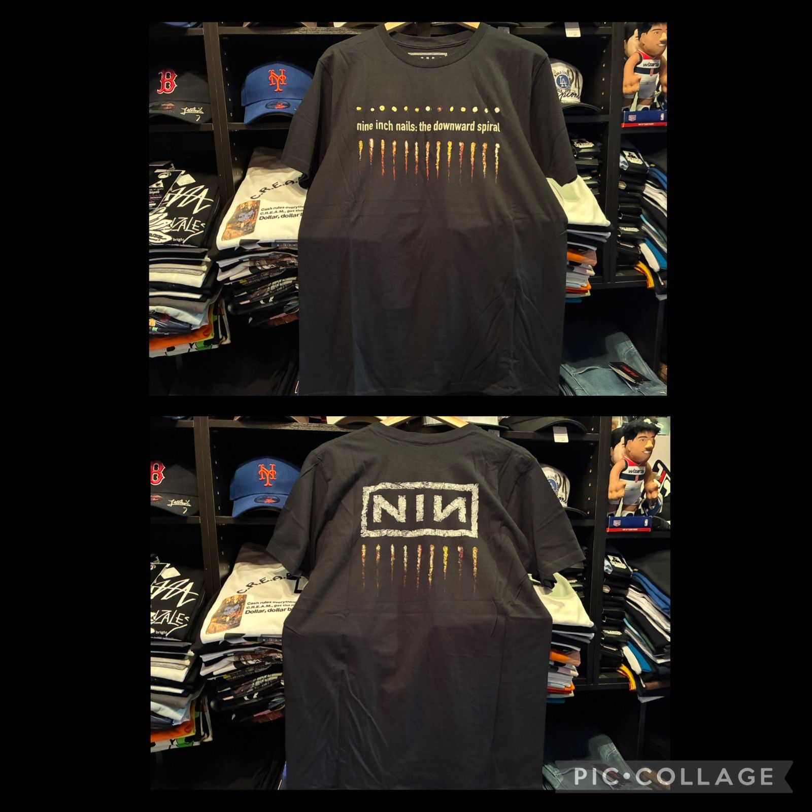 NINE INCH NAILS the downward spiral Tee XXLサイズ - メルカリ