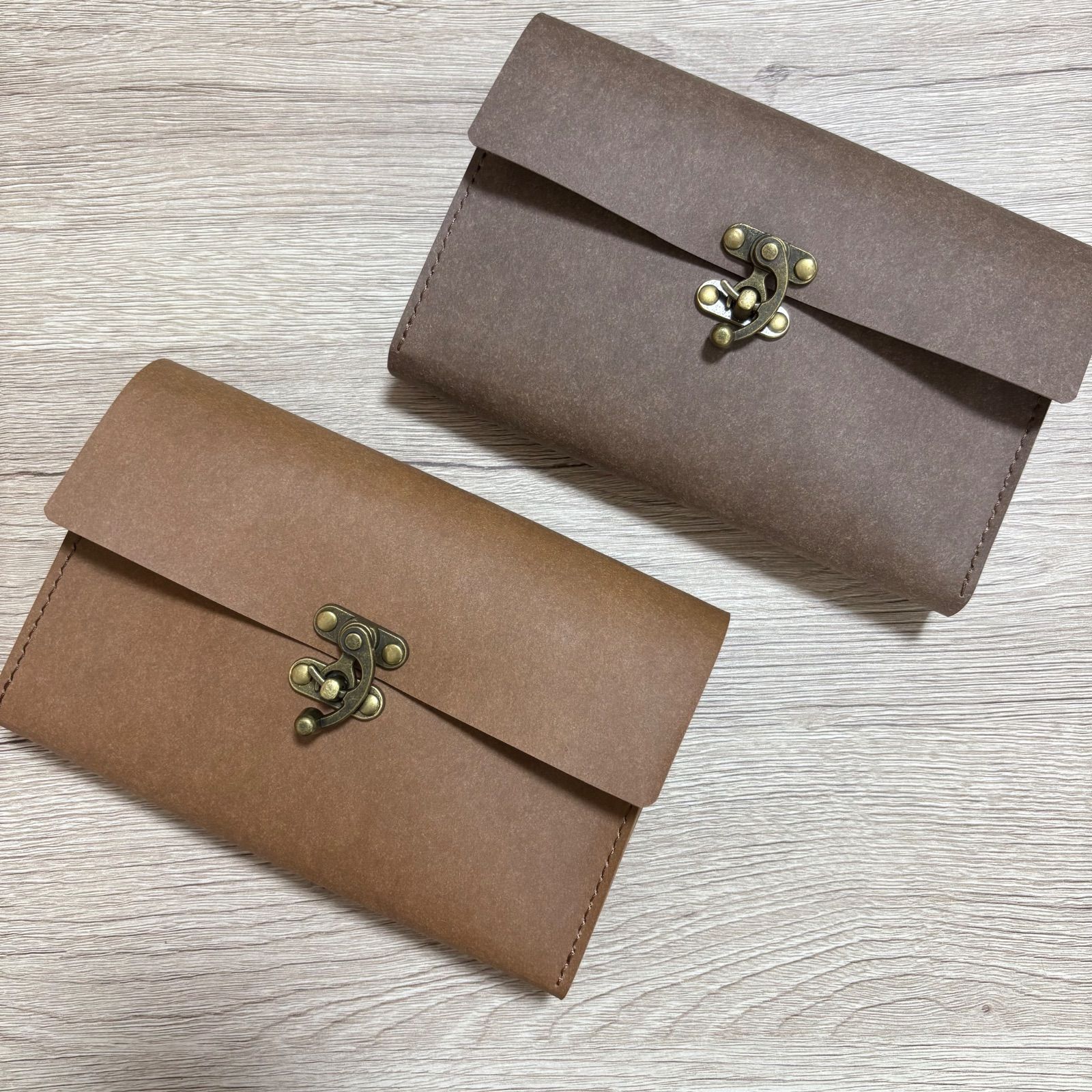 1点のみ　本革　蛇腹ポーチ　コラージュ収納ポーチ　ハンドメイド コラージュ収納ポーチ 1点のみ 本革 蛇腹ポーチ コラージュ収納ポーチ