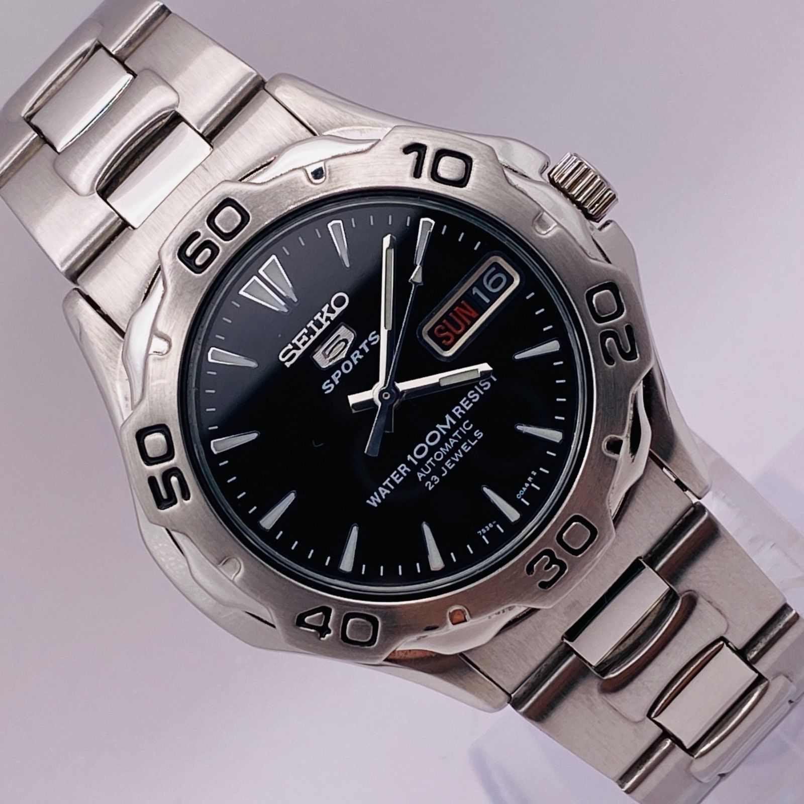 T142）希少 美品 稼動品 SEIKO セイコー 5 SPORTS ファイブ スポーツ 