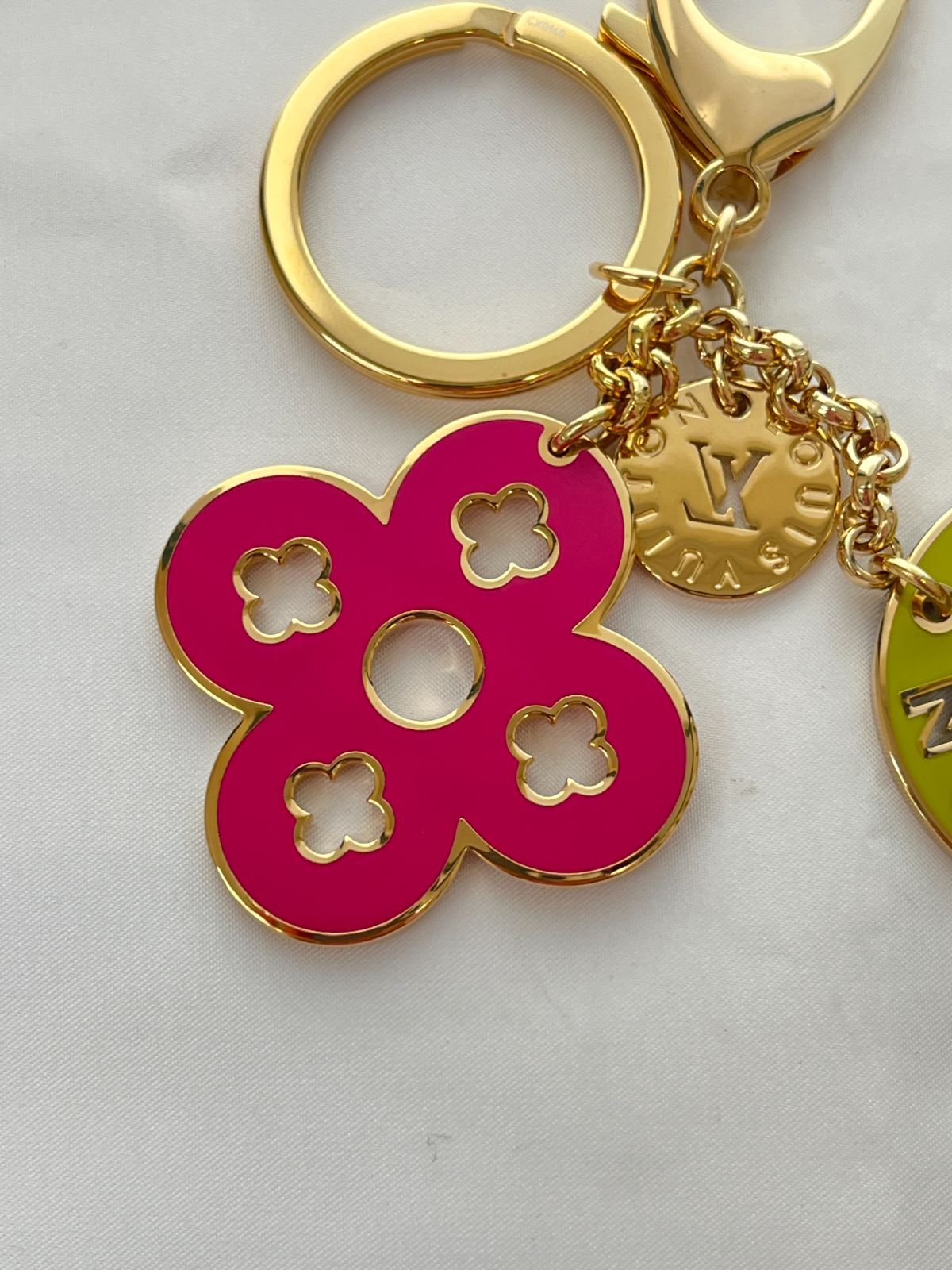 N【ヴィンテージ】ルイヴィトン Louis Vuitton キーホルダー ポルト