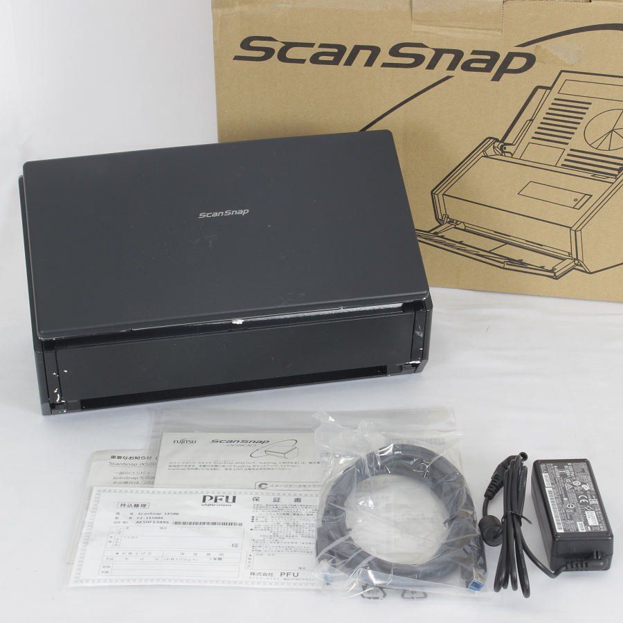 未使用】富士通 ScanSnap iX500 FI-IX500A ドキュメント スキャナー スキャンスナップ 本体 - セット割引