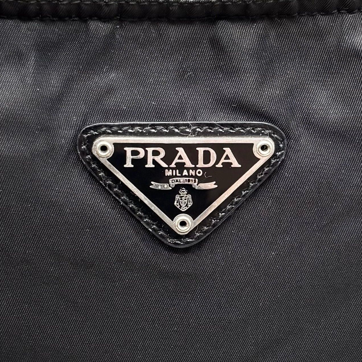 良品】 PRADA プラダ ワンショルダーバッグ トートバッグ 三角ロゴ 