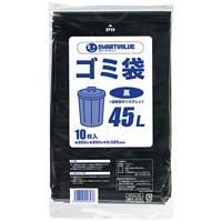 ゴミ袋 LDD 黒 45L 600枚 N210J-45P ジョインテックス