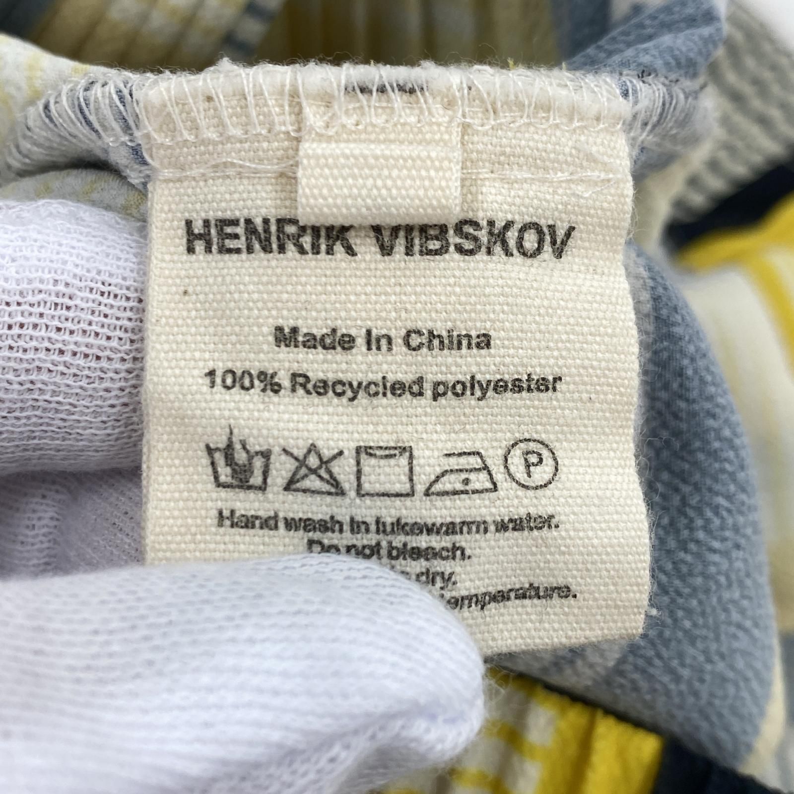 Henrik Vibskov プリーツパンツ MXS マルチ 総柄 楽天市場