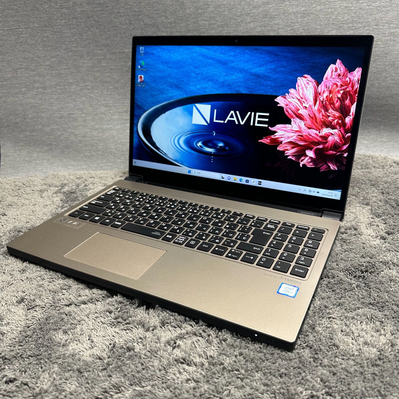 ④【1ヶ月保証】NEC LAVIE NX850/N i7 8750H メモリ8GB SSD 256GB/HDD