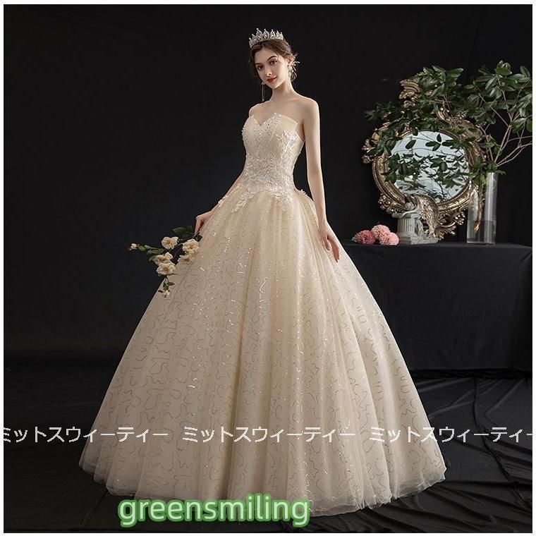 結婚式 ロングドレス