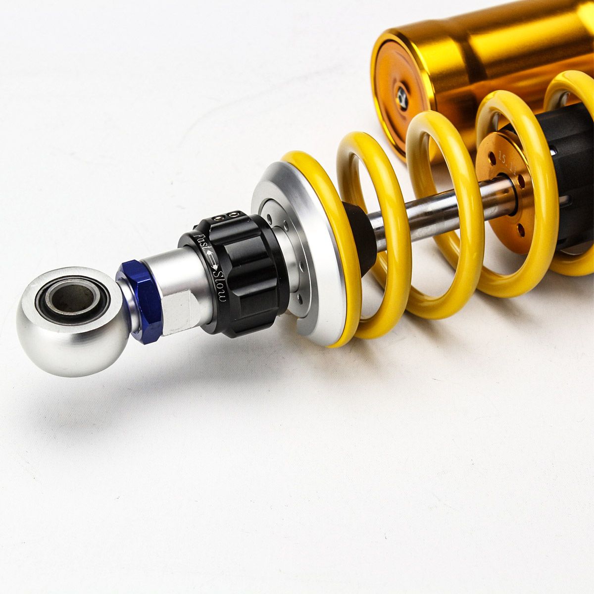 リアサスペンション リアショック バイクリアショック 2本 305mm 320mm 340mm 360mm (360mm) リアサスペンション 305mm ブッシュ取付 2本セット ダンパー プリロード 車高調整 S-564 サスペンションショック 305mm 315mm  325mm リアサスペンション オートバイショックアブソーバー に適合するカワサキ サスペンションショック オートバイ 305mm 315mm  325mm リア ...