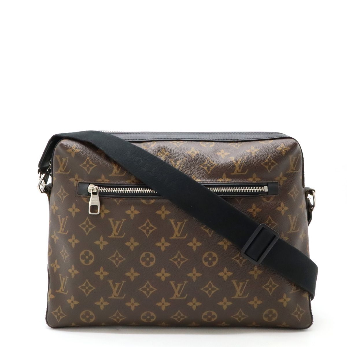 LOUIS VUITTON ルイ ヴィトン モノグラムマカサー トーレス ショルダーバッグ メッセンジャーバッグ 斜め掛け レザー M40387