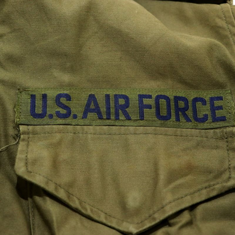 US AIR FORCE ミリタリージャケット Sサイズ　m65 83年納品 80年代 U.S.AIR FORCE USAF 米軍実品 M-65 ミリタリー