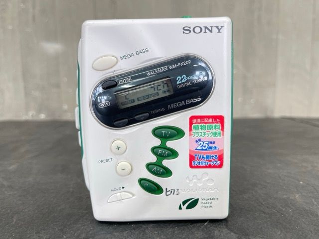 ソニー ウォークマン カセットプレーヤー 【中古】 SONY WM-FX202 通電