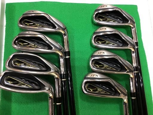 MIZUNO JPX AD アイアンセット Rフレックス 8本セット 右 中古】 ミズノ JPX AD 8S アイアンセット IR QUAD JPX AD(アイアン