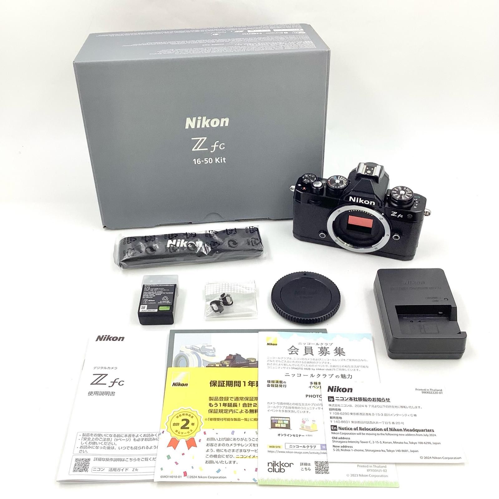 Nikon デジタル一眼 Z fc ボディ ブラック 美品 動作確認済 シャッター  