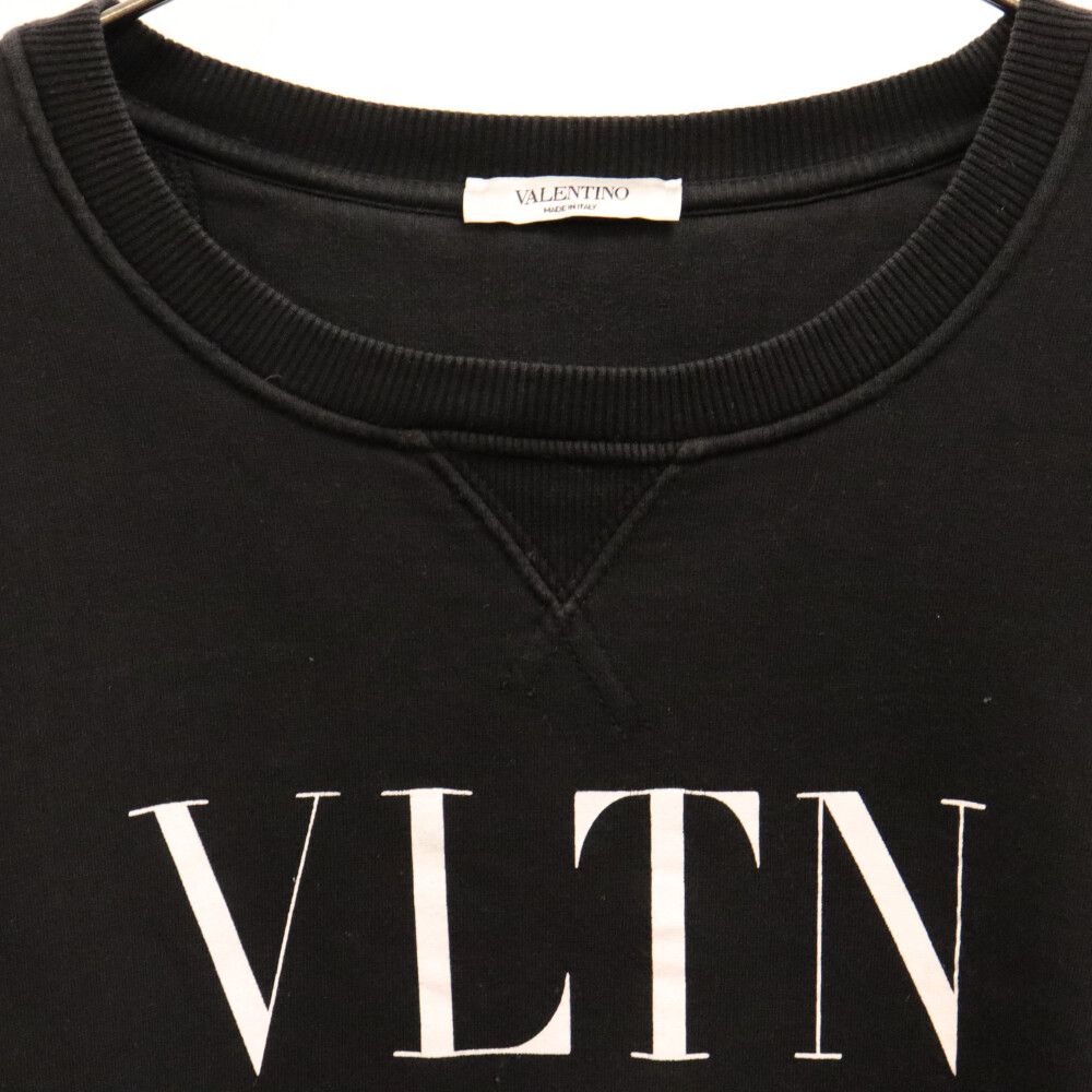 VALENTINO (ヴァレンチノ) 20SS VLTN フロントロゴプリント クルー ...