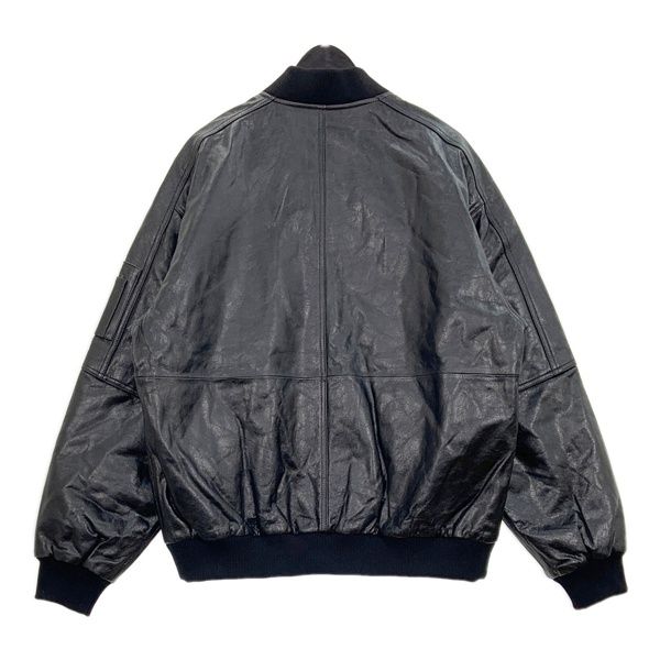 PABLO VINCI Leather bomber jacket M Leather bomber jacket