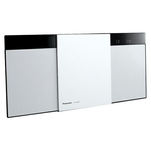 パナソニック Panasonic ミニコンポ FM|AM 2バンド Bluetooth対応 USBメモリー録音機能搭載 SC-HC320-W ホワイト