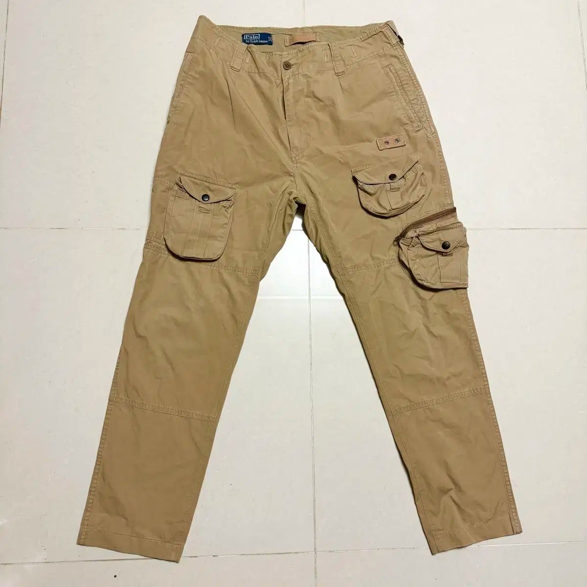 90s ラルフローレン カーゴパンツ ギミックパンツ マルチ