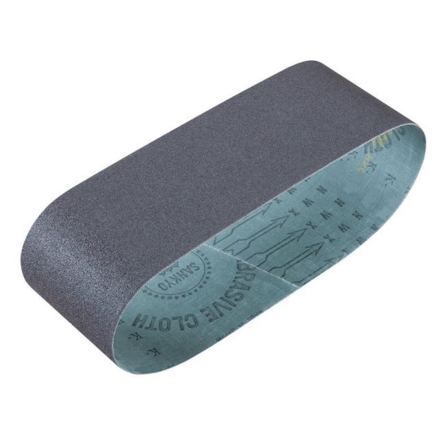 マキタ ベルトサンダ 9903 9900B 9901 用 サンディングベルト CC 石材 プラスチック 用 粗仕上 #60 76×533mm (10枚入) A-24088 ペーパー