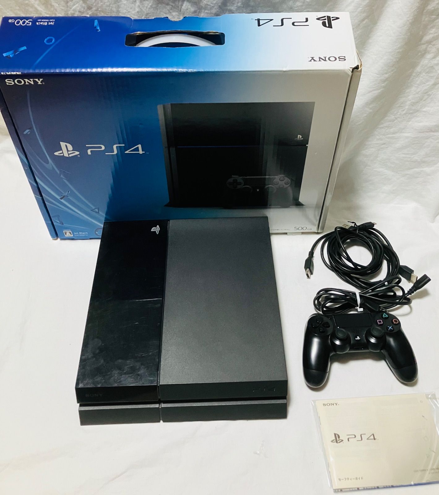 SONY PlayStation 4 cuh-1000A 500GB プレイステーション4 PlayStation ブラック FW11.0
