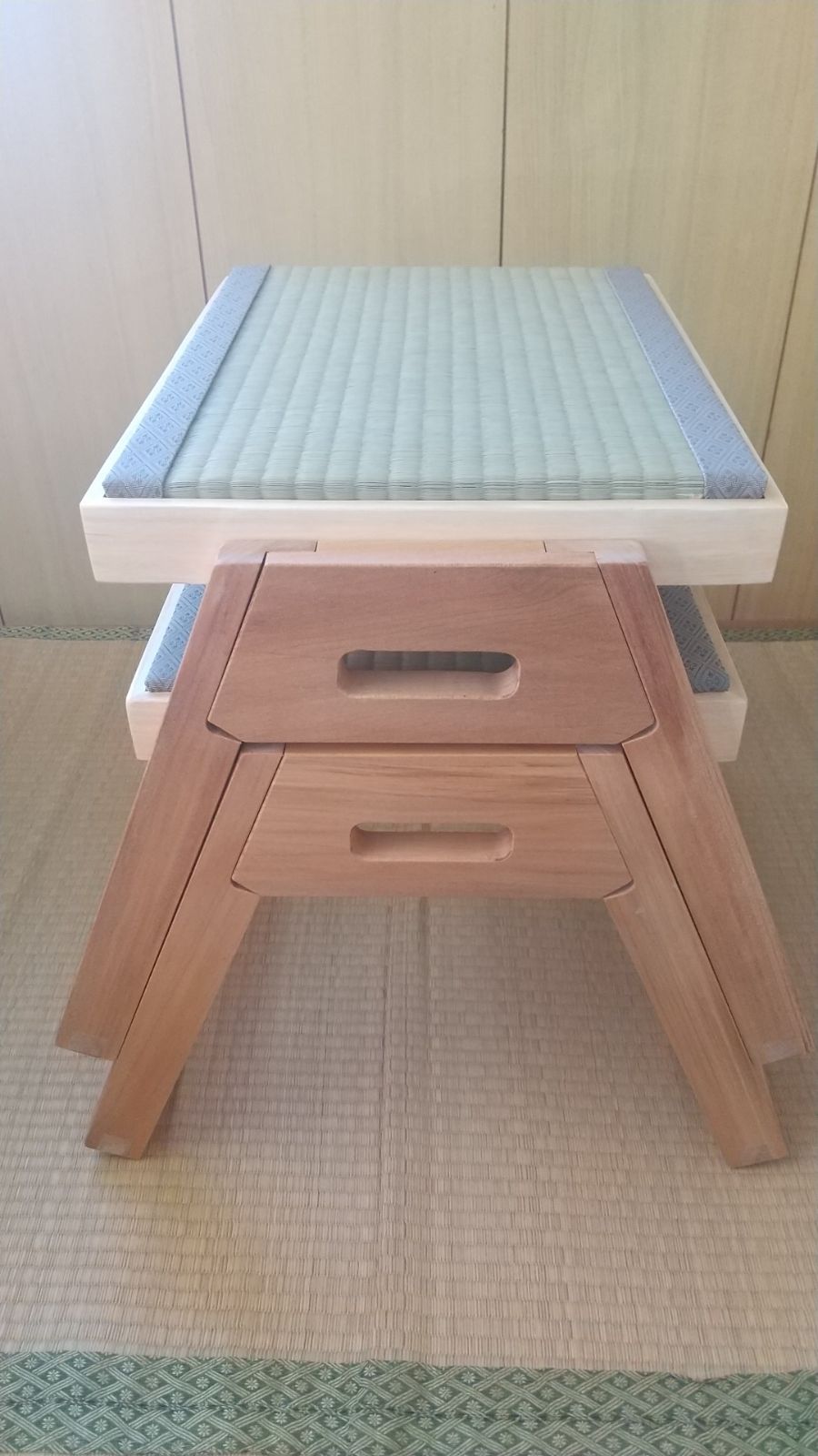ザジョウ(座畳) 和室用高級木製畳座椅子 2脚セット - メルカリ