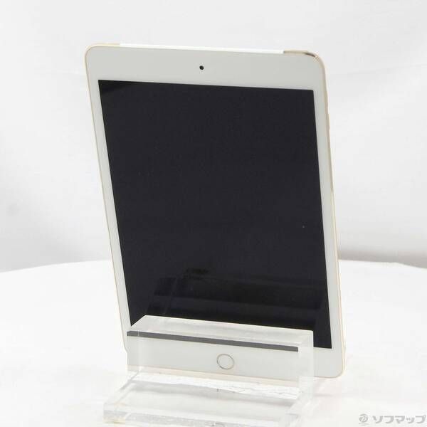 品〕 iPad mini 4 128GB ゴールド MK782J／A SIMフリー【305】 【公式