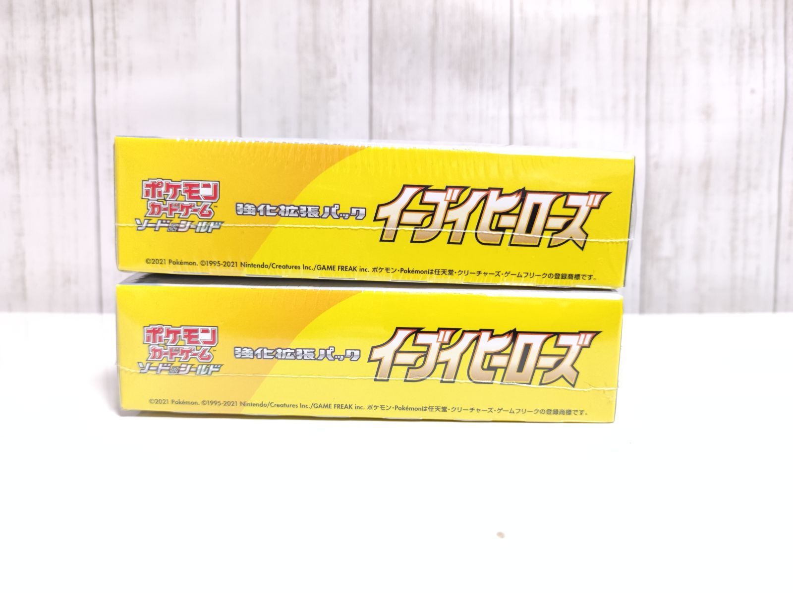 新品 シュリンク付き ポケモンカード イーブイヒーローズ BOX 2箱 