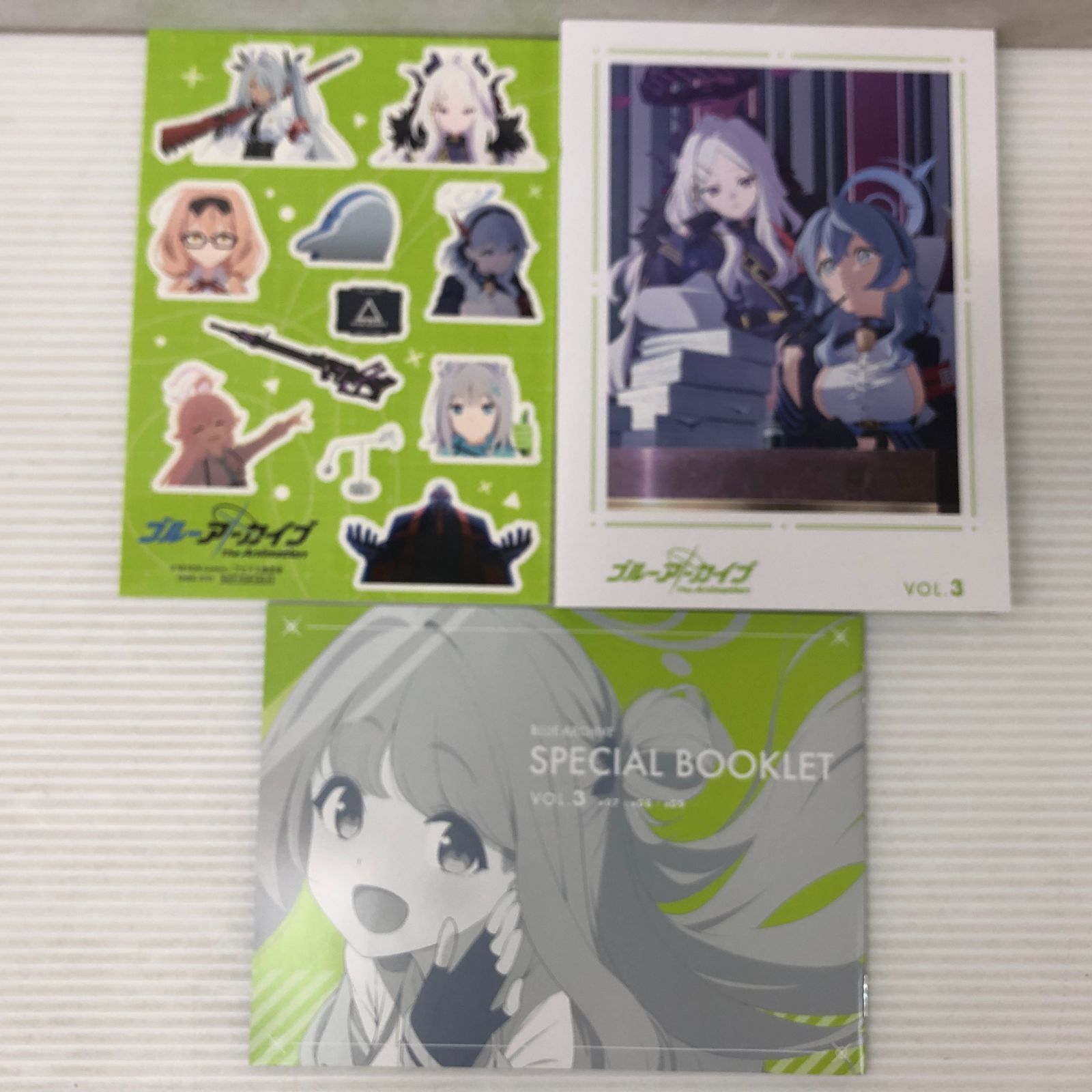 新品未開封 ブルーアーカイブ The Animation 第3巻 Blu-ray Yostar OFFICIAL SHOP ONLINE / ブルーアーカイブ The Animation