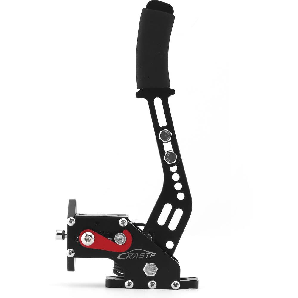 MUTEKI ゲームハンドブレーキ USB 接続 サイドブレーキ インストール簡単 レーシングゲーム ハンドルコントローラー ハンコン Windows Racing Games用 ブラック