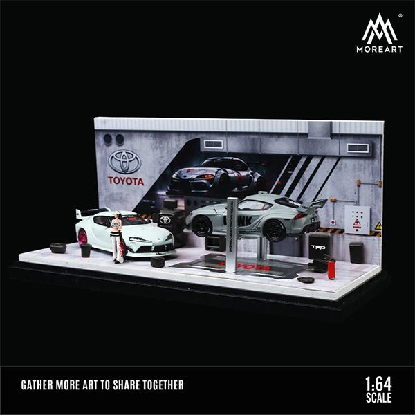 MoreArt ジオラマ 自動車修理工場 マルティーニ - メルカリ