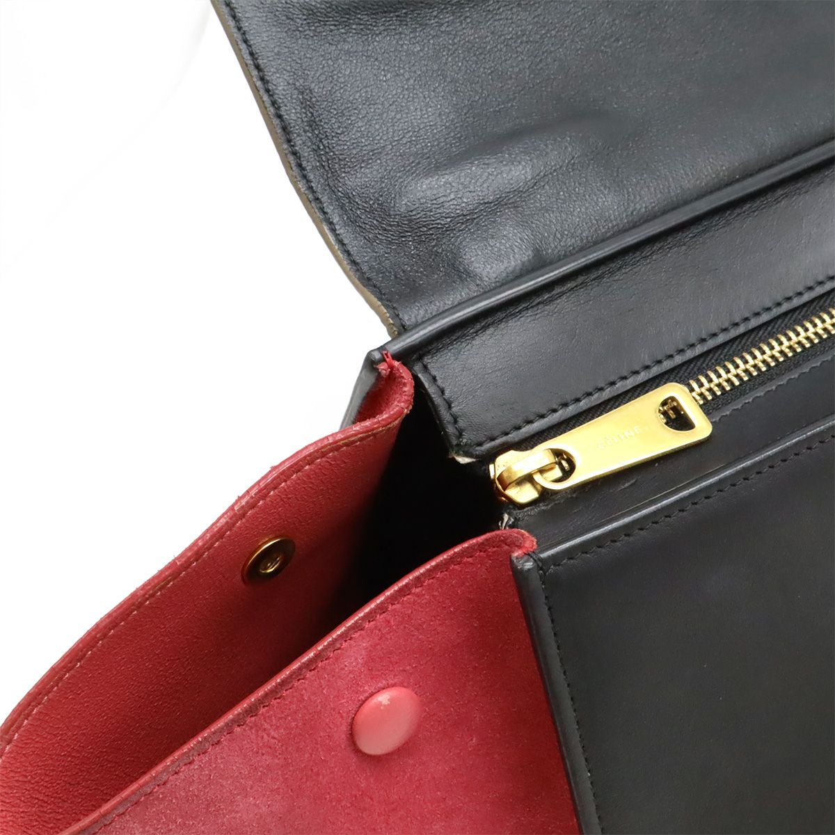 CELINE セリーヌ トラペーズ ハンドバッグ 2WAY ショルダー