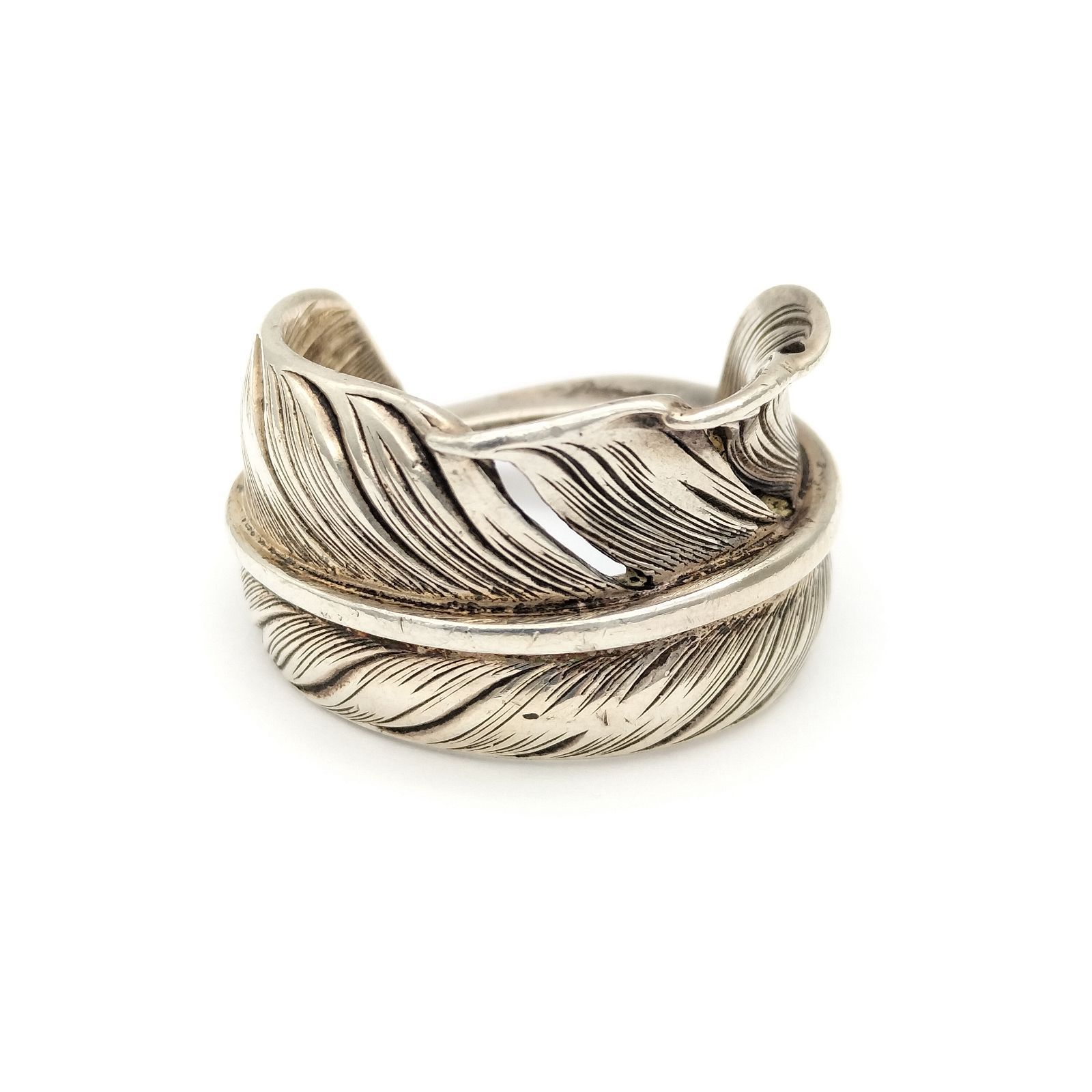 インディアンジュエリー シルバー501 SILVER501 フェザー リング